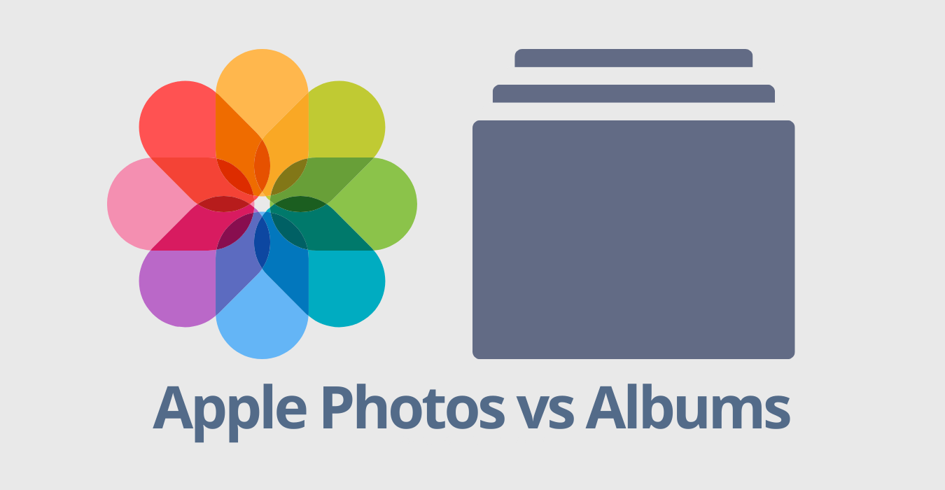 Apple photos symbol and album logo